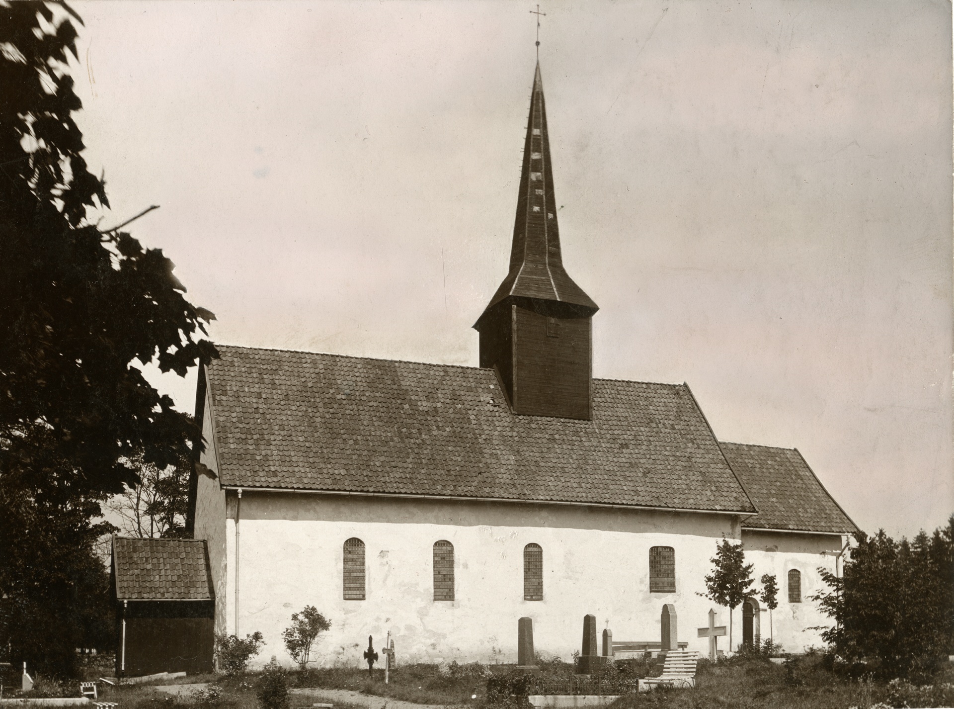 Tanum Kirke (Bærum) – Ukjent - Ajapaik